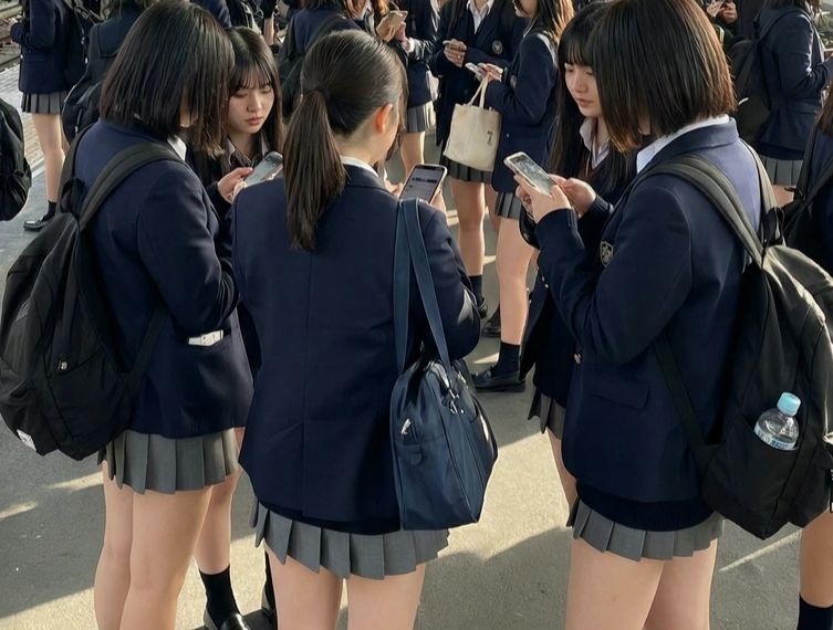 【画像】女子校近くの駅、ミニスカJ Kでごった返すｗｗｗｗｗｗｗｗｗｗｗ