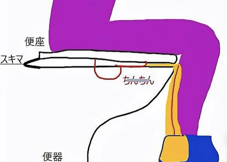 【画像】座りション、これがあるから怖いｗｗｗｗｗｗｗｗ