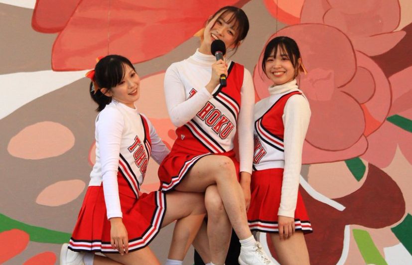 【画像】東北大のチア部のマン毛チラ対策ｗｗｗｗｗｗｗｗｗｗｗｗｗ