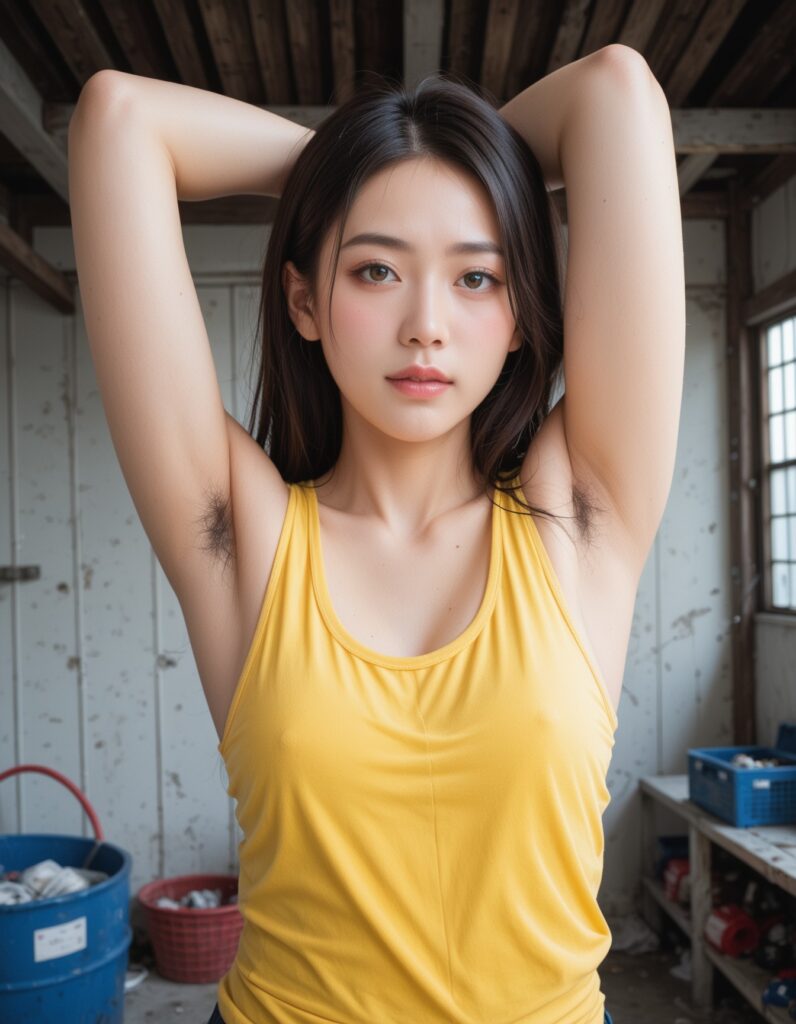 【AI腋毛画像】AI美女の腋毛は素晴らしいPart9