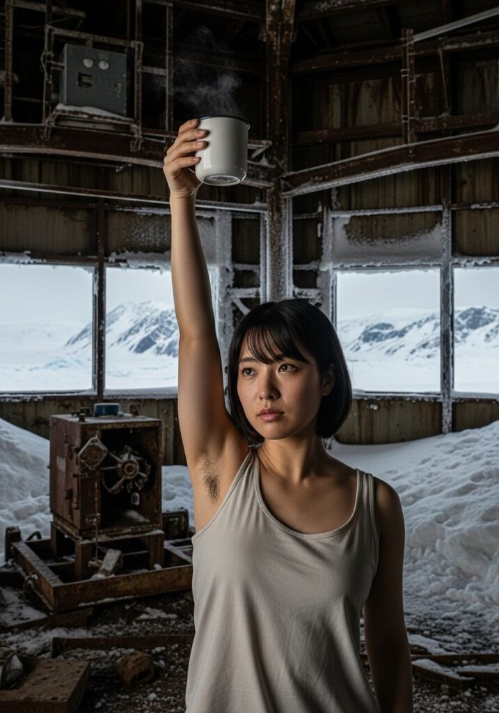 【ImageFX腋毛画像】ImageFXで作ったAI美女の腋毛