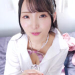 【来生かほ】エロゲー風の過激イメビです。いきり立ったイチモツを見せつけるという、あなたの人でなしの選択に、美人ちゃんが優しく対応します。