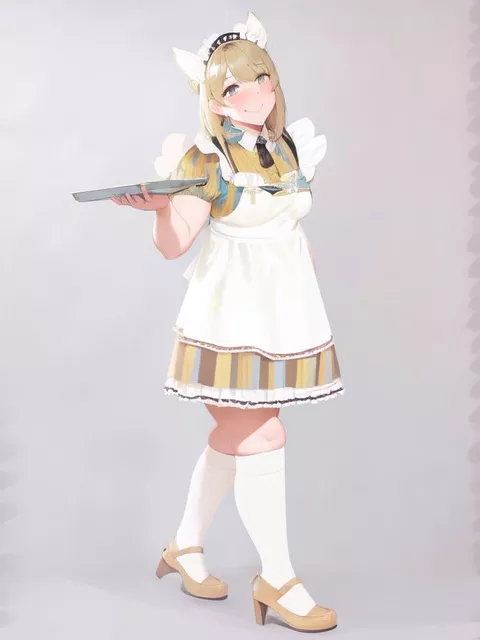 メイド服の違和感と、教師の姿【TSF、入れ替わり】