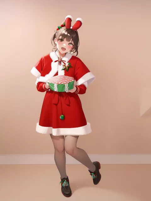 クリスマスの奇跡？サンタガールにされた僕【女装】
