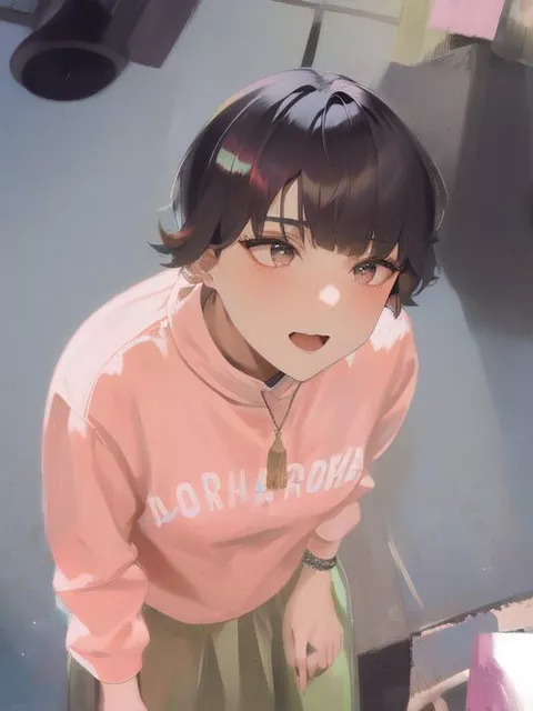 彼女の服で目覚める夜【女装】