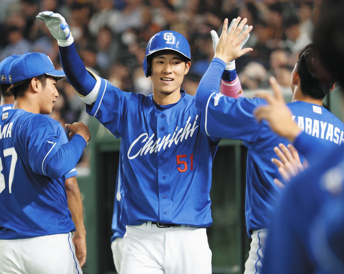 中日上林に期待！5本塁打の成績と今後