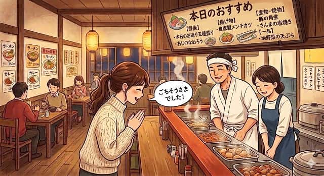 実業家が本気で疑問「お金払ってるのにごちそうさま？」