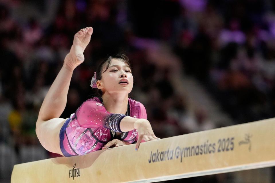 【史上２人目の快挙！】杉原愛子、涙の金メダル！日本女子体操界の新たな伝説