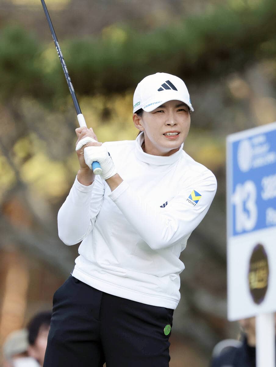【ゴルフ】「首が回らない…」渋野日向子、ぎっくり首で涙の棄権　取材もお休みスマイル