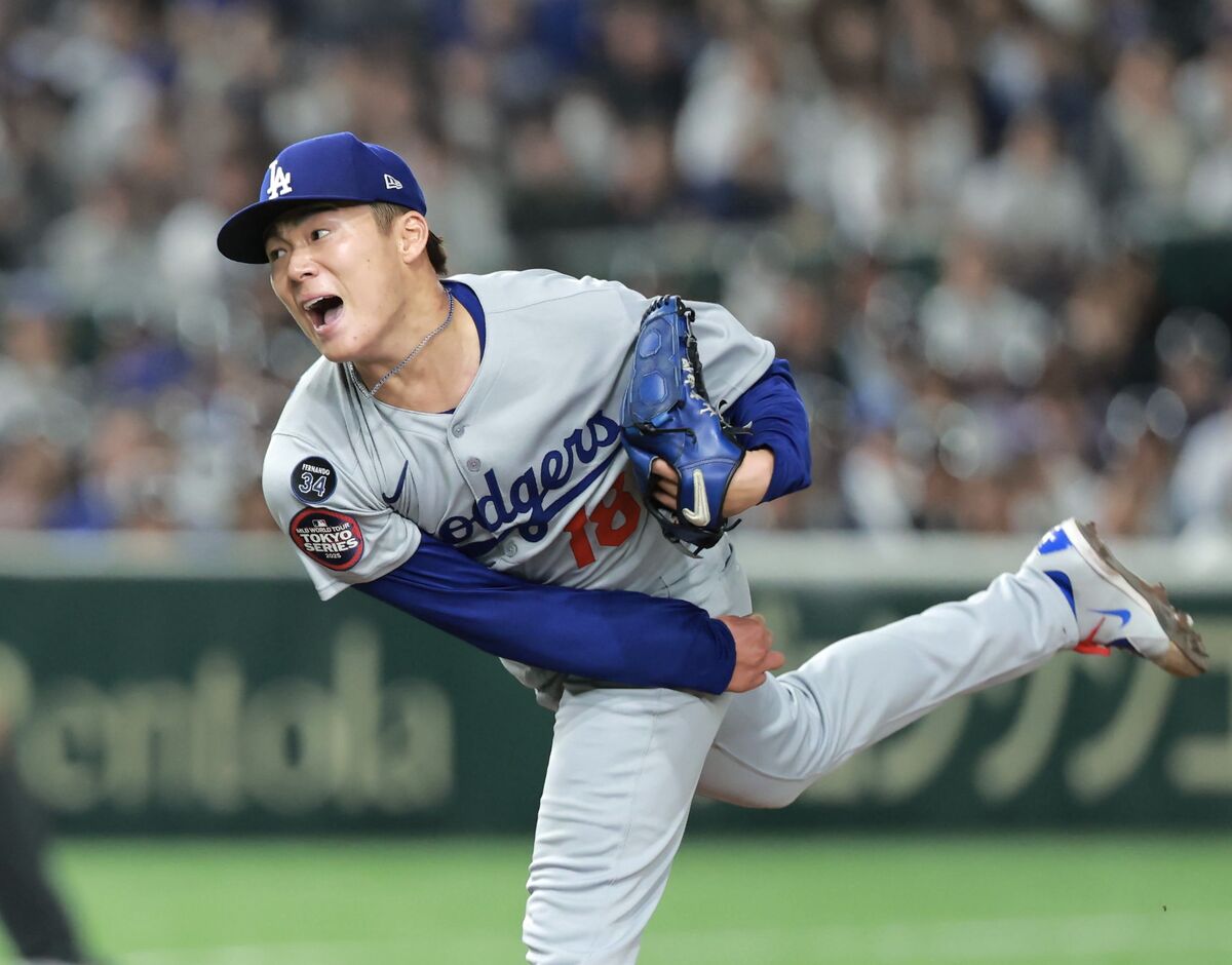 【MLBポストシーズン】山本由伸、敵地で圧巻の10K！サイ・ヤング賞投手セールに投げ勝ちドジャース王手！