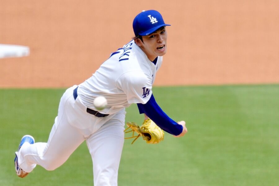 【渡米後最高の快投！】佐々木朗希、メジャー自己最長7回、最多8K、無四球で2勝目… ドジャースがエンゼルスに大勝！