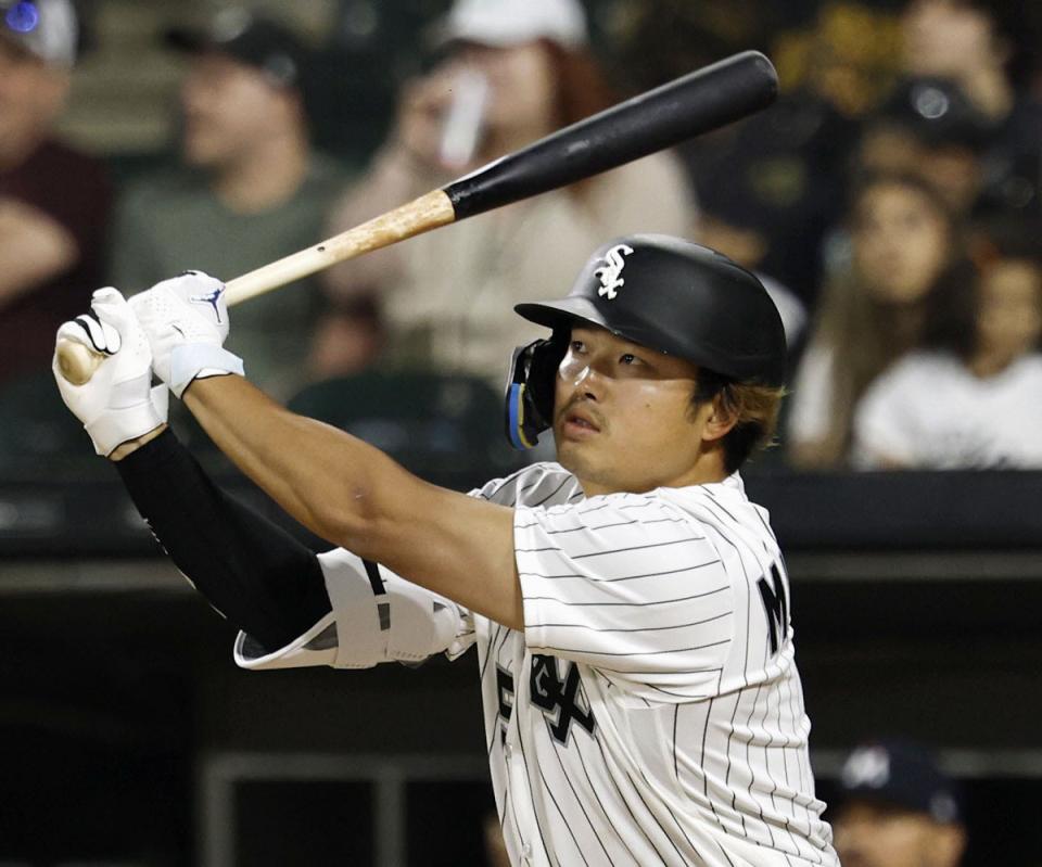 【衝撃の逆方向弾！】村上宗隆、2戦連発26号で逆転の火付け役…ホワイトソックス連敗ストップ＆日本人HR史上初100本到達！