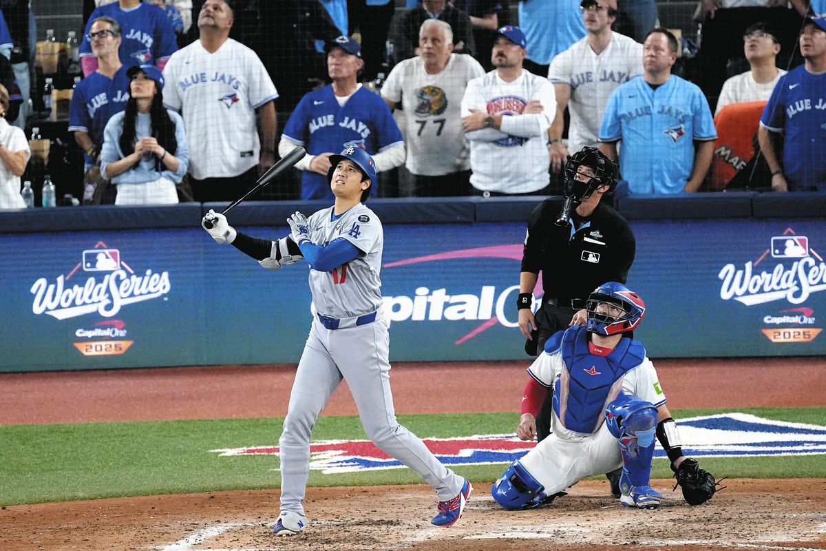 【WS1号…焼け石に水！】ドジャース大敗、大谷が追撃２ラン…痛かった序盤の満塁機に凡退 ！