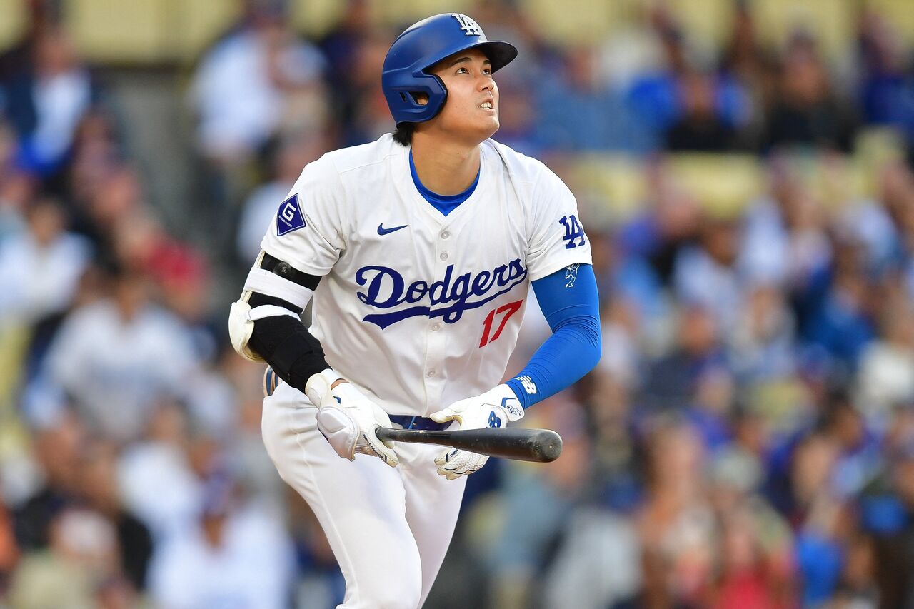 【全開ハッスル…打って走って！】大谷翔平、左膝不安も86日ぶり盗塁＆激走2得点…2安打1打点でドジャース薄氷勝利に貢献！