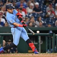 【復調…3安打2打点！】岡本和真、ナショナルズ戦5打数3安打2打点2得点…約1ヶ月ぶり猛打賞で復調の兆し！