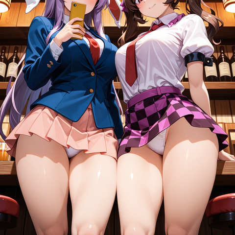 18日はイナバの日、姫海棠はたての日その2パンテイ・太もも丸見え
