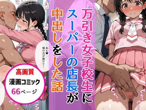 スーパーマーケットで万引きしてしまった内気な女子校生が、店長にその現場を目撃される。