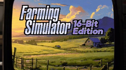 “メガドライブ版”『ファーミングシミュレーター』まさかの発売決定。『Farming Simulator 25』16ビット版がメガドライブ実機でプレイできる