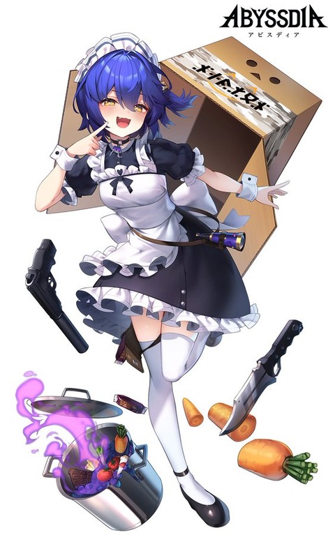 NHNの美少女系RPG『アビスディア』公式VTuber「スカヤ」が本日デビュー！ デビューウィークとして本日から5月6日まで毎日ライブ配信を実施