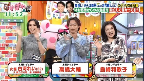 白河れい（23歳、貴乃花の娘）、「女優やりたい」と所属事務所を退社
