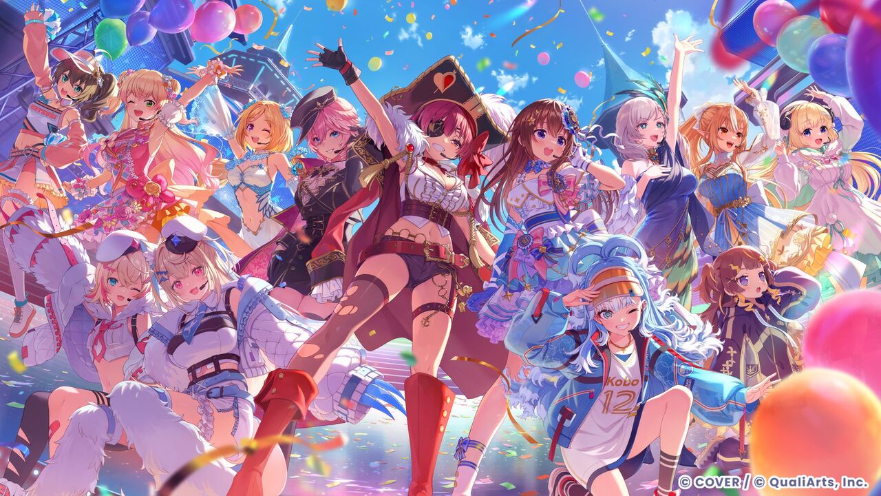 【最高画像】ねぽらぼ6周年記念3Dライブ「Grimoire 4♡Ever」開催決定！桃鈴ねね、尾丸ポルカ、雪花ラミィ、獅白ぼたんの4人が魅せる