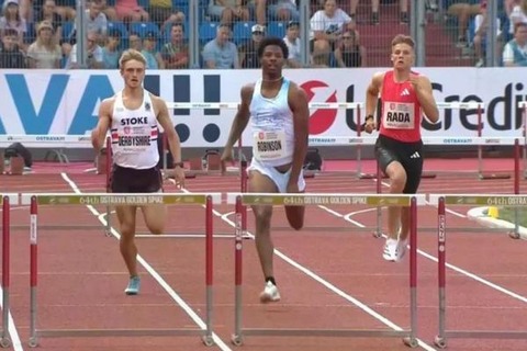 【ハプニング】陸上世界大会で、男子ハードル選手のあそこが露出、しかも優勝しちゃうｗｗｗｗｗ
