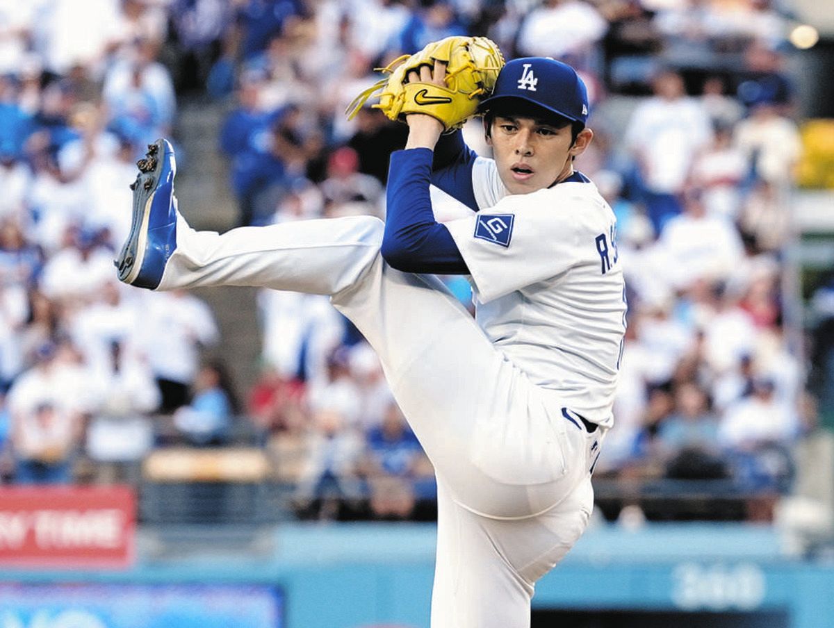 「将来ドジャースのエース」佐々木朗希　伝説の完全救援から米メディアから称賛の声やまず「圧倒的」