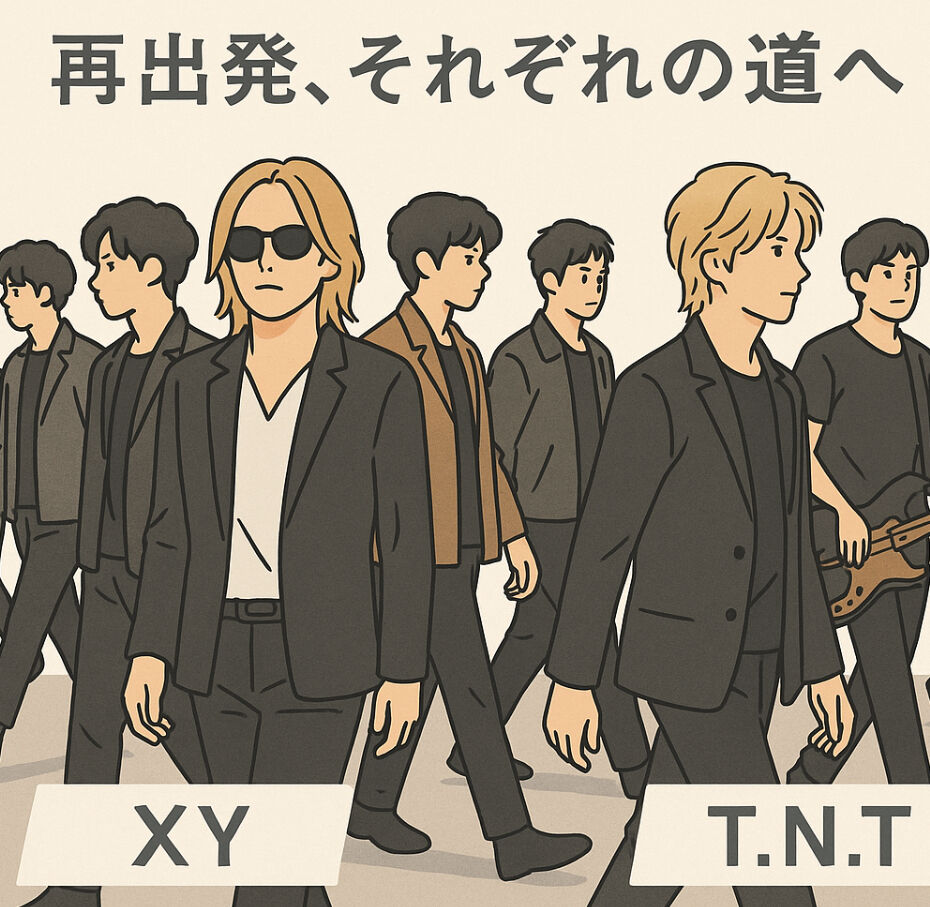 YOSHIKI、XYメンバー3人の脱退＆手越祐也のバンド“T.N.T”がXYプロジェクトから外れると報告