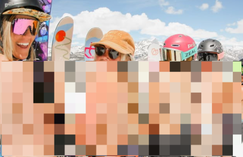 【画像】女性だけのヌードスキー大会が開催「上着やズボンを脱ぎ捨てて滑走する姿」が話題に！
