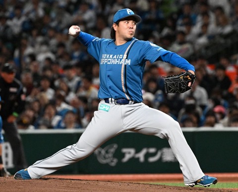 【日ハム】金村尚真が開幕戦でプロ初完封勝利！快投劇！