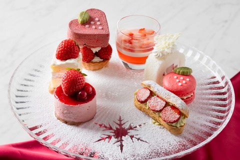 SASARUコラボ『いちごと雪のアフタヌーンティーセット』がニューオータニイン札幌で期間限定登場！