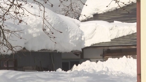 【雪災】「自分が下した雪に妻が埋まった」滝川市で77歳女性が意識不明！