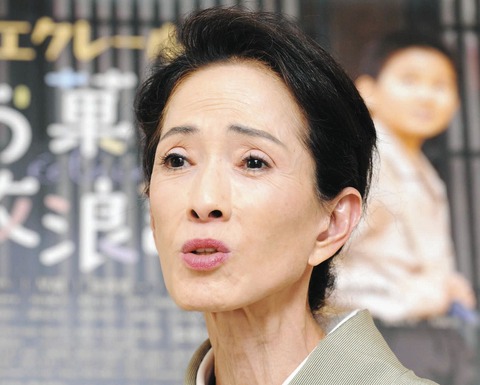 【訃報】いしだあゆみさん、甲状腺機能低下症で死去 76歳