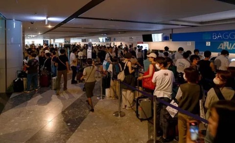新千歳空港で大規模停電発生！www原因不明で調査続く