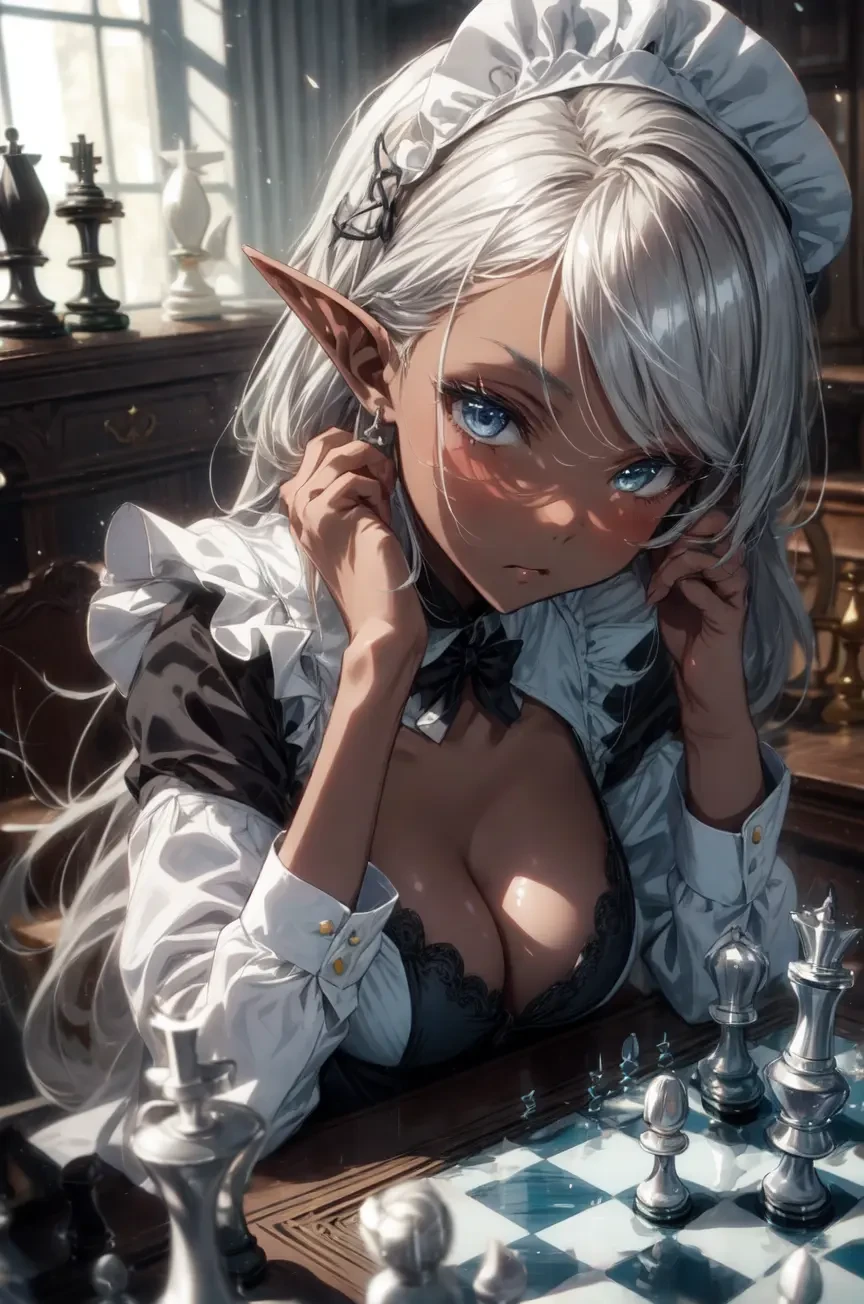 【AIイラスト】ダークエルフのAIイラストまとめ【アニメ調】