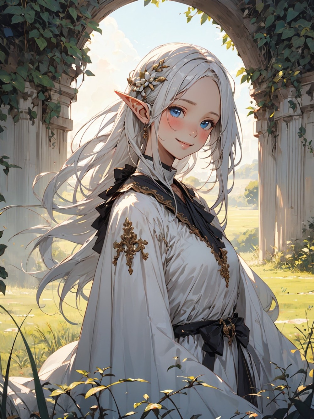 【AIイラスト】エルフのAI画像まとめ【アニメ調】 Part 3