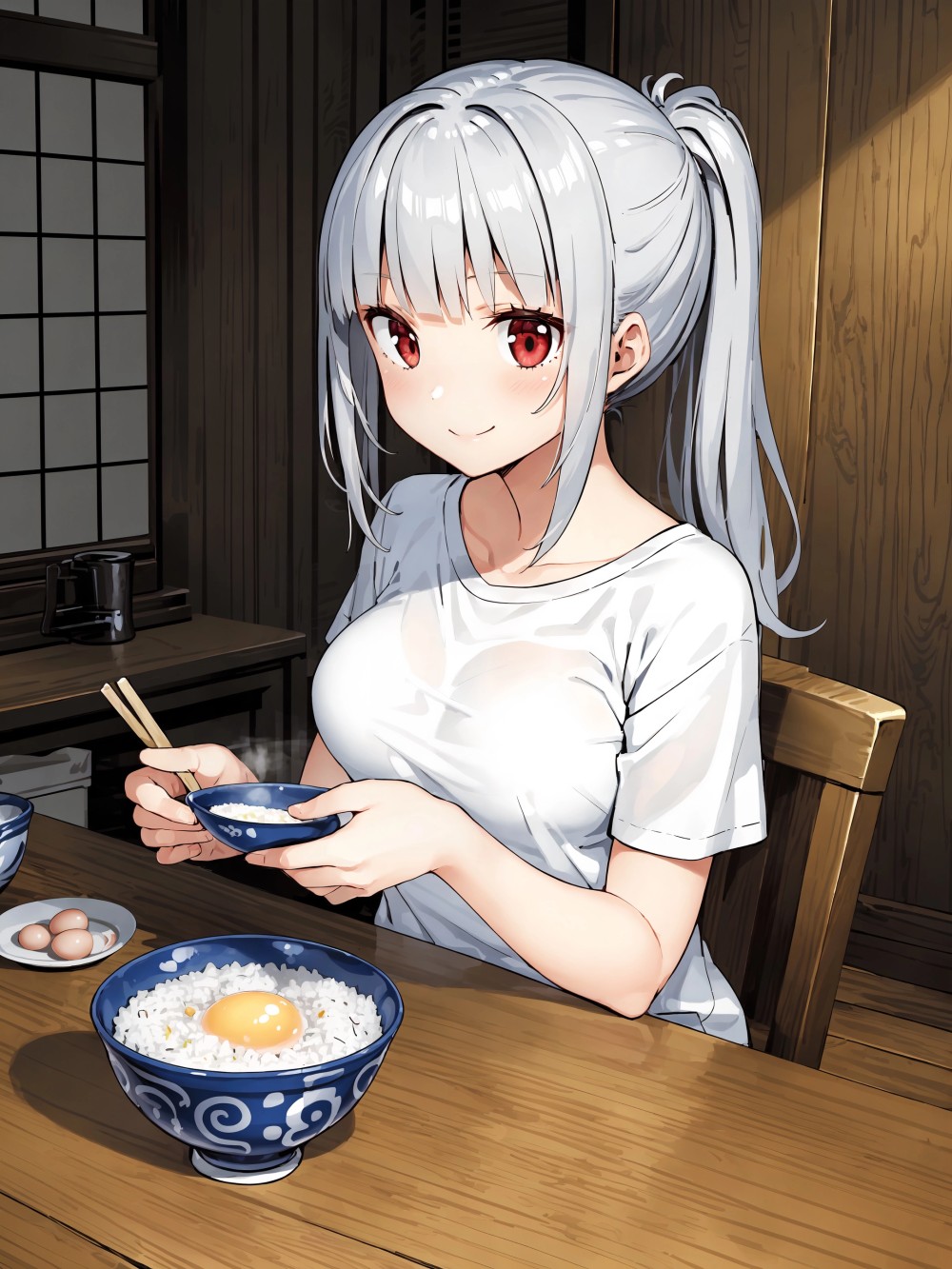 【AIイラスト】銀髪の女の子のAI画像まとめ【アニメ調】 Part 4