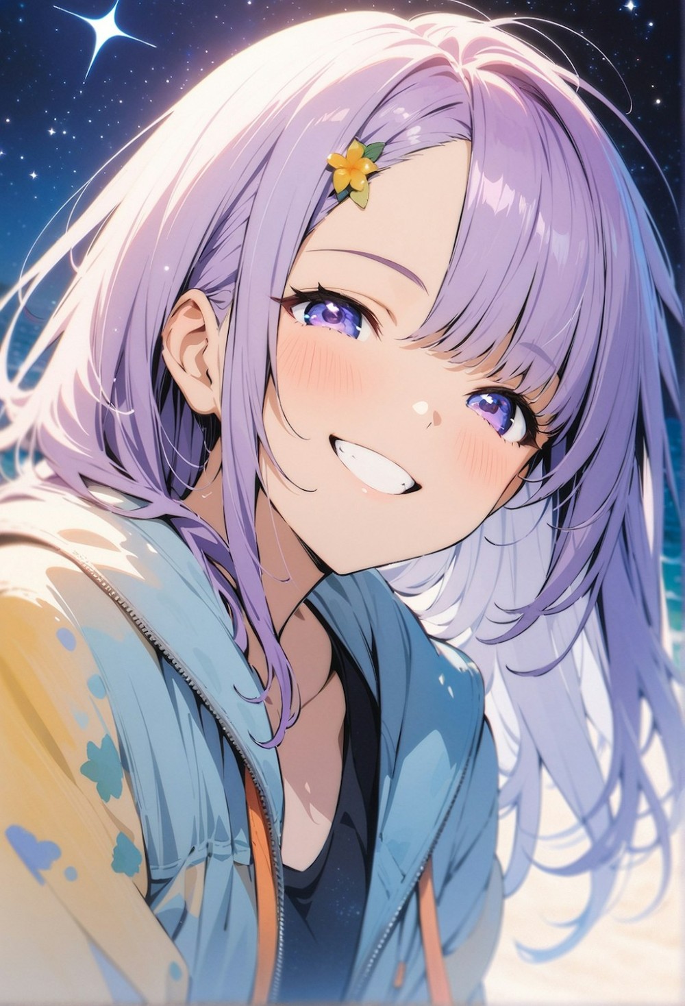 【AIイラスト】笑顔の女の子のAI画像まとめ【アニメ調】 Part 5