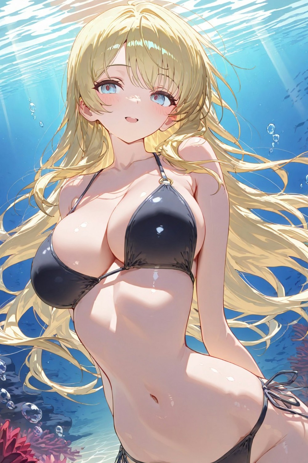 【AIイラスト】水着を着た女の子のAI画像まとめ【アニメ調】 Part 7