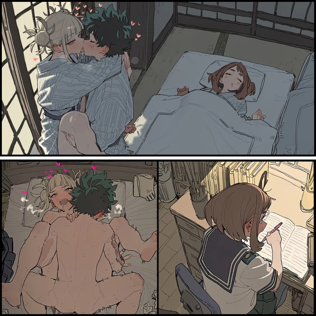 【僕のヒーローアカデミア】トガヒミコ・麗日お茶子のエロ画像