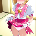 【エロ画像】金髪外ハネボブグラマラス×くぱぁ・大開脚_AI_アニメエロ画像