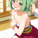 【エロ画像】マゼンタハーフアップ長身貧乳×美少女エロ_AI_アニメエロ画像