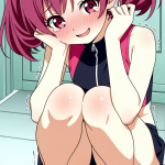 【エロ画像】マゼンタロールツインテール長身×美少女エロ_AI_アニメエロ画像