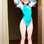 【エロ画像】マゼンタツインテール巨乳スレン×縛り・拘束_AI_アニメエロ画像