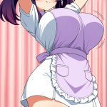 【エロ画像】紫髪ロールツインテールむっちり×巨乳・爆乳_AI_アニメエロ画像