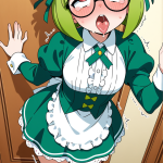 【エロ画像】ライム緑外ハネボブ巨乳×アヘ顔・イキ顔_AI_アニメエロ画像