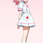【エロ画像】桜色ツインテール細身×貧乳・微乳_AI_アニメエロ画像