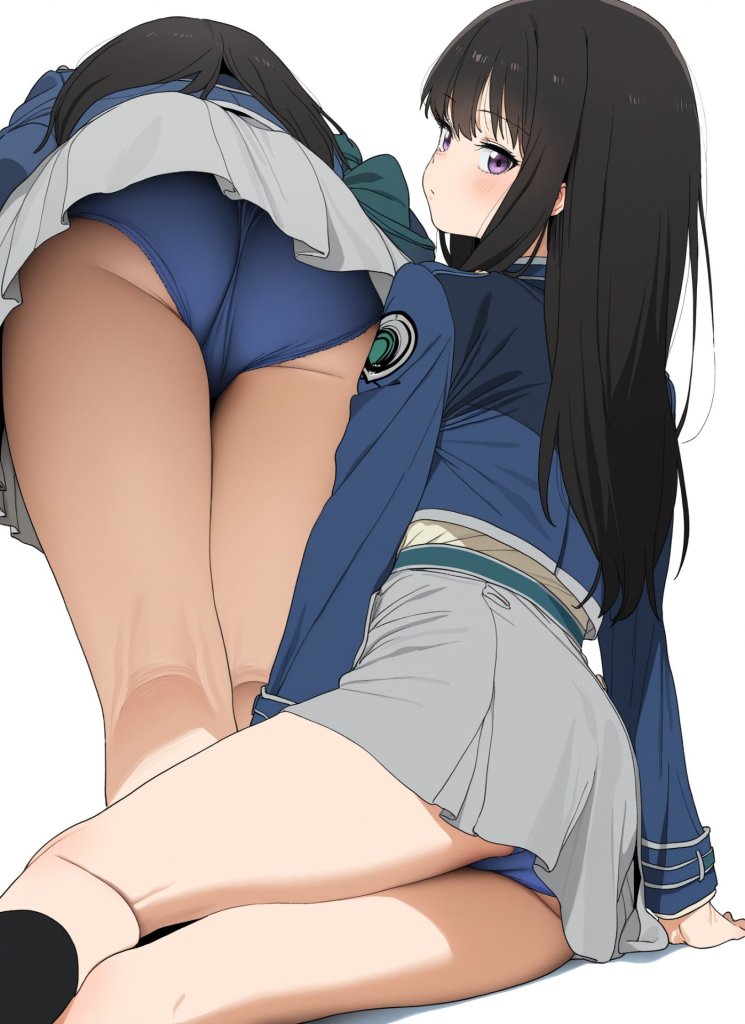 【リコリコ/エロ画像】たきなのエッロい下着・・・
