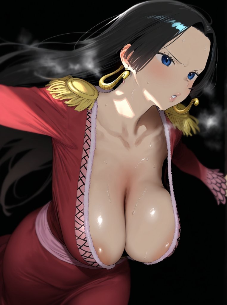 【画像】ワンピキャラ激シコ胸チラ画像集
