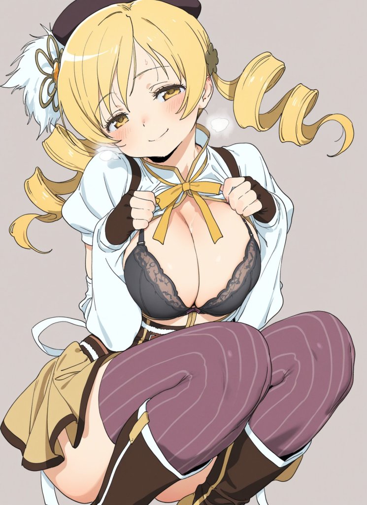 【画像】マミさんのすっけべな下着・・・